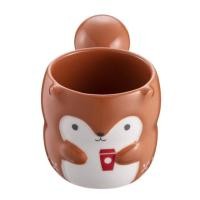 ราคา Starbucks 2019 Taiwan Christmas Holiday Miss Squirrel 3oz Demi Mug Limited (6514683539)