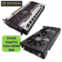 ราคา Sapphire Pulse RX580 8GB GPU ใช้ AMD Radeon RX580 กราฟิกการ์ด 8GB GDDR5 PC Gaming GPU (54102800898)