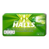 ราคา ฮอลล์ ลูกอม สอดไส้กลิ่นเฟรชไลม์ แบบแผง 8 เม็ด (43513577693)
