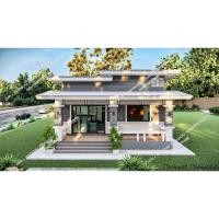 ราคา M105 แบบบ้านโมเดิร์น 2ห้องนอน 1ห้องน้ำ 1ห้องครัว พื้นที่ใช้สอย 73 ตร.ม. [จัดส่งฟรี] (41304038137)