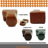 ราคา เคสหนัง Canon EOS M3 KIT 15-45mm เคสกล้อง กระเป๋าหนัง ฝาครอบกล้อง Mirrorless Canon (26409953033)