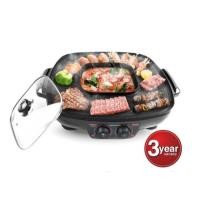 ราคา SMARTHOME สมาร์ทโฮม เตาปิ้งย่าง ชาบู หมูกระทะ สุกี้ เตาขนาดใหญ่ 42 ซม.1800W รุ่น SM-EG1802 (29956461374)