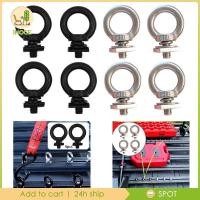 ราคา [Ihoce] 4x Eye Bolt Tie Down Rings T Bolt Eye Nut Tie Down Rings ชั้นวางกระเป๋าขยาย (51505982814)