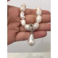 ราคา จี้มุกแท้ บารอคทรงหยดน้ำ **design2in1 ใส่สร้อยมุกได้ (8987681156)