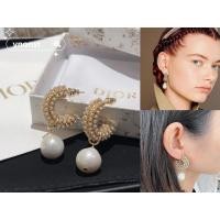 ราคา ของแท้ 100% ของแท้ใหม่ DIOR ฝังต่างหูมุก (22981595721)