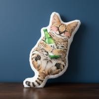 ราคา ตุ๊กตาไดคัท พิมพ์สองด้าน หมอนตุ๊กตา ผ้านุ่ม Plush Pillow Doll แมว Cat ของขวัญ SUJCAT20 Serval เซอร์วัล (25397731725)