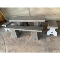 ราคา อ่านก่อนกดสั่งซื้อ ม้าหินอ่อนหินขัดชุดใหญ่ สีเทา sale‼️ งานมีตำหนิ (12475107303)