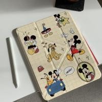 ราคา ออกให้ 24 ชม เคส iPad พับ Y ใส่ปากกา Air7 Air6 Mickey Mouse สำหรับ iPad Gen11 Gen10 Pro11 2025 (51303266444)