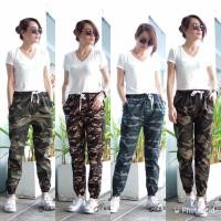 ราคา กางเกงขายาวจั้ม สีพื้น/ลายทหาร (6981590502)