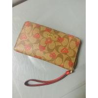 ราคา coach กระเป๋าตังค์ใบยาวซิปรอบของแท้ มือสอง (6052053544)