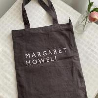 ราคา กระเป๋าแคนวาสสีเทาเข้ม Margaret Howell-ของมือสอง (19916659255)