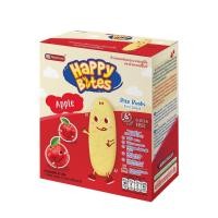 ราคา Happy Bites ขนมข้าวหอมมะลิอบกรอบ(แอปเปิ้ล) สำหรับเด็ก 6 m+✨ (23973445317)