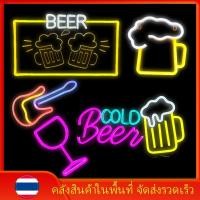 ราคา ป้ายไฟ led แก้วเบียร์ แก้วไวน์ กีตาร์ ไฟนีออน ป้ายไฟร้าน USB สำหรับตกแต่งบาร์ (15791262687)