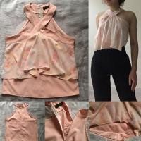 ราคา เสื้อแฟชั่นไม่มีแบรนด์ สีโอรส (1042299982)