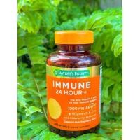 ราคา วิตามินซี Nature's Bounty Immune 24 Hour+ With 1,000mg Ester-C นำเข้าจากอเมริกาแท้100% (25618972828)