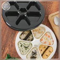 ราคา GG ทําเอง แม่พิมพ์ซูชิอาหารกลางวันสามเหลี่ยมข้าวกล่องอาหารกลางวันหัวหอมข้าวอาหารกดสามเหลี่ยมซูชิทําแม่พิมพ์ซูชิชุดครัวเครื่องมือ ไทย (56752915567)