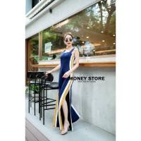 ราคา จั้มสูท ซิปหลัง ผ่าแถบด้านข้าง ทรงสวย งานป้าย MERRYXMONEYSTORE (2566728849)