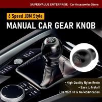 ราคา 6speed JDM สไตล์คู่มือ STi Racing Shift Knob หัวเกียร์ (22743449100)