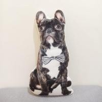 ราคา หมอนอิงตุ๊กตาหมาเฟรนช์บูลด็อก French Bulldog หมอนไดคัดรูปสุนัข (28090752847)