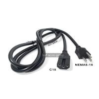 ราคา สายไฟ AC POWER NEMA5-15 / C15 (3x1.5mm)ยาว 1.8เมตร (15222750530)