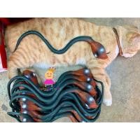 ราคา งูปลอม งูยาง งูเห่า งูไล่นก ขนาดตอนยังไม่ยืดหาง 31 ซม. หน้าตาหลอกหลอน (2479213041)