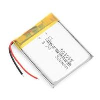 ราคา แบตเตอรี่ 3.7V 500mAh Battery แบตเตอรี่ กล้องหน้า กล้องกระจก แทปเลต mp3 ลำโพง บลูทูธ แบตวิทยุสื่อสาร GPS หูฟัง (7328370029)
