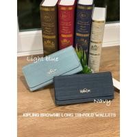 ราคา Kipling Brownie long tri-fold wallets กระเป๋าสตางค์ยาวแบบ3พับตอน (27984623592)