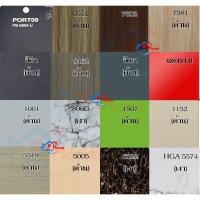 ราคา แผ่นลามิเนต ลายไม้ ลายลอฟท์ สีพื้น (แผ่นแตก) ใช้ติดโต๊ะ ผนัง เฟอร์นิเจอร์ ขนาด 240 x 120 ซม. หนา 0.8 มม. (22980207162)