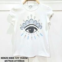 ราคา เสื้อเด็ก KENZO KIDS แท้100% สีขาวลายดวงตากลิตเตอร์ สวยหรูค่ะไซส์ 12Y 152cm (20169304816)
