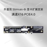 ราคา PCIe 4.0 x16 External GPU Dock with GDS1-SFX Power Supply, GPU Holder for Laptop/Desktop (55455563080)