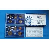 ราคา USA ชุดเหรียญขัดเงา United States Mint Proof Set 10 Coins 2003-S (19680256080)