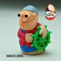 ราคา No.253 ของเล่น Kinder Surprise, S001, Snail with Rudder ปี 2005 (43528995302)