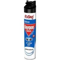 ราคา LeeMart ยาฉีดยุง ไบกอน Baygon 600ML ไบก้อน ยาฉีดกันยุง หัวคู่ ฉีดแมลง ฉีดมด แมลงสาบ สูตร ไร้กลิ่น สีขาว ขนาด 600 มล. (19139907340)