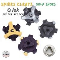ราคา 14-30 pcs.ปุ่มรองเท้ากอล์ฟ spikes cleats golf shoes แบบรุ่น Q-lok system Fast Twist Soft Spikes golf shoes. (11829009182)