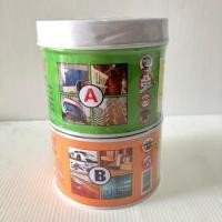 ราคา กาวอุดรอยรั่ว 1kg กาวอีพ๊อกซี่ ทู DRAGA กาวเสียบเหล็ก กาวคอนกรีต ปะเรือ เชื่อมปูน อุดรอยแตกร้าว หลังคา ผนัง (25434692024)