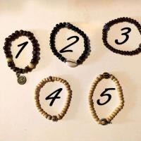 ราคา สร้อยข้อมือ กำไลข้อมือ สร้อยข้อมือกะลามะพร้าว สร้อยข้อมือจากกะลา สร้อยข้อมือวินเทจ กะลา Bracelet DIY (5241786599)