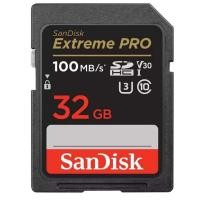 ราคา Sandisk Extreme PRO V30 U3 32GB Class 10 UHS-I 100MB/s การ์ดหน่วยความจํา SDHC (SDSDXXO-032G-ANCIN) (25279618392)