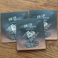 ราคา แพค 3 ซอง Tester Skinfood Platinum Grape Cell Essential BB Cream Spf45+++no.3 (2663166186)