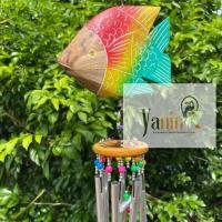 ราคา โมบายเเขวนปลา/นก/เป็ด/แมวไม้แกะสลักสี(พร้อมโมบาย)พร้อมส่ง (5329531062)