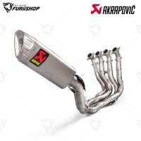 ราคา ท่อสูตร/ท่อแต่ง/ท่อไอเสีย Akrapovic Limited Edition GP ปลายดาบ : for Honda CBR650F / CB650F 14-18 (42507149303)