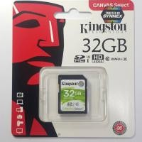 ราคา SD Card ความจุ 32 GB Class 10 ความเร็ว 80/10MB/s Kingston (2170903437)