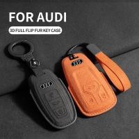 ราคา ใหม่ เคสกุญแจรีโมทรถยนต์ เครื่องหนัง สําหรับ Audi A1 A3 A4 A5 A6 A7 A8 B9 Quattro Q3 Q5 Q7 S8 TT TTS ของแต่งรถยนต์ พวงกุ (44752671544)