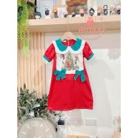 ราคา เดรสคริสมาสแดง คอบัวเขียว ชุดเด็กน่ารัก ชุดเด็กผู้หญิง (58151370623)