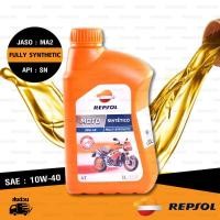 ราคา Repsol MOTO SENTETICO 4T 10W40 น้ำมันเครื่อง มอเตอร์ไซต์สังเคราะห์แท้ 100% (3997165203)