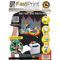 ราคา Fast Print Laser Transfer Paper A4 เสื้อยืดและผ้าสีเข้ม (42905730765)