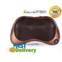 ราคา buybuytech แท้% หมอนนวดคอ นวดไหล่ เครื่องนวดไฟฟ้า ระบบอินฟาเรด สำหรับในบ้าน และรถยนต์ Neck เครื่องนวดคอ 8028 (1539390802)