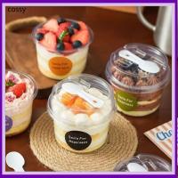 ราคา คอสซี่ ถ้วยโยเกิร์ต 50 ชิ้น, ถ้วยพุดดิ้งทรงกลมแบบใช้แล้วทิ้ง, พร้อมฝาปิดช้อนกล่องเค้กมูสใสสําหรับถือไอศกรีมเยลลี่โยเกิร์ตและมูส (53606680149)