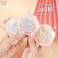 ราคา OB-1465 Obuse It's Time To Shine Highlight Palette โอบิวซ์ ไฮไลท์ (22147802211)