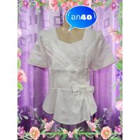ราคา เสื้อไหมม่อน​ลาว​ เสื้อไหมลาว​รอบอก40 (8744102114)