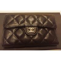 ราคา Like new chanel medium tri-fold wallet (2608935787)